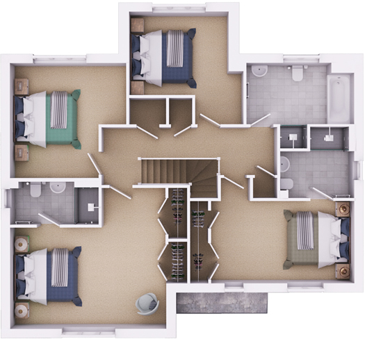 The Durrington first floorplan